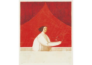 春「有元利夫作品集」よりSpring from ARIMOTO TOSHIO PORTFOLIO